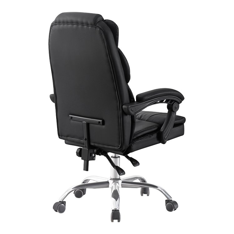 Καρέκλα γραφείου διευθυντή Sanema pakoworld pu μαύρο 62x67x112-122εκ 421-000002