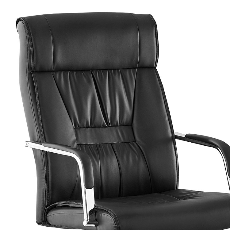 Καρέκλα γραφείου διευθυντή Biani pakoworld pu μαύρο 56x70x107-115εκ 421-000009