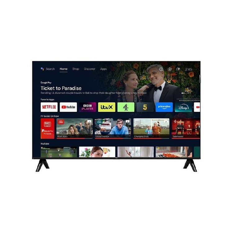 TCL 43S5K Τηλεόραση Smart 43" 4K UHD QLED