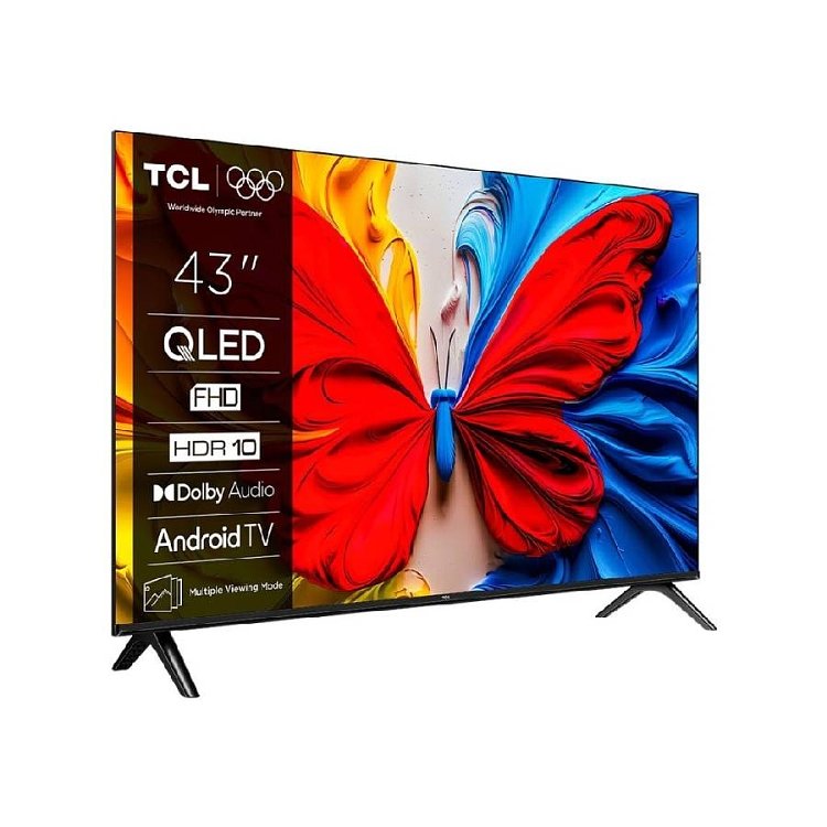 TCL 43S5K Τηλεόραση Smart 43" 4K UHD QLED