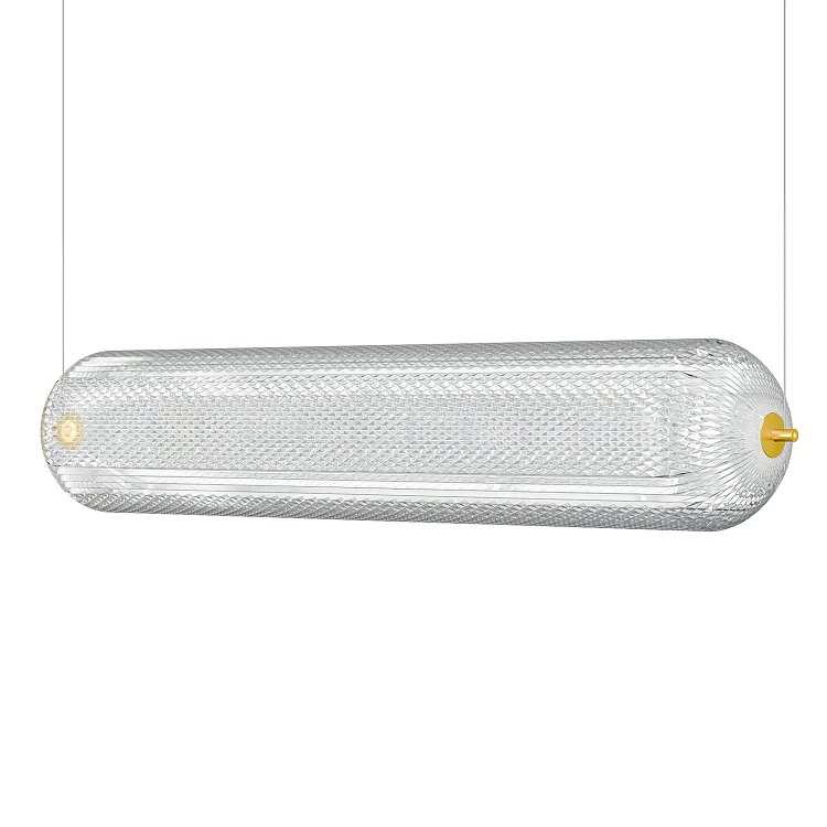 Φωτιστικό Κρεμαστό Ράγα Led 80W 4000K Χρυσό 80x15x120cm HU-HJ6059-H800