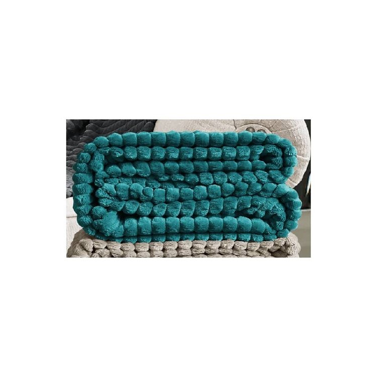 Κουβέρτα Ριχτάρι Edward 150x220cm Emerald