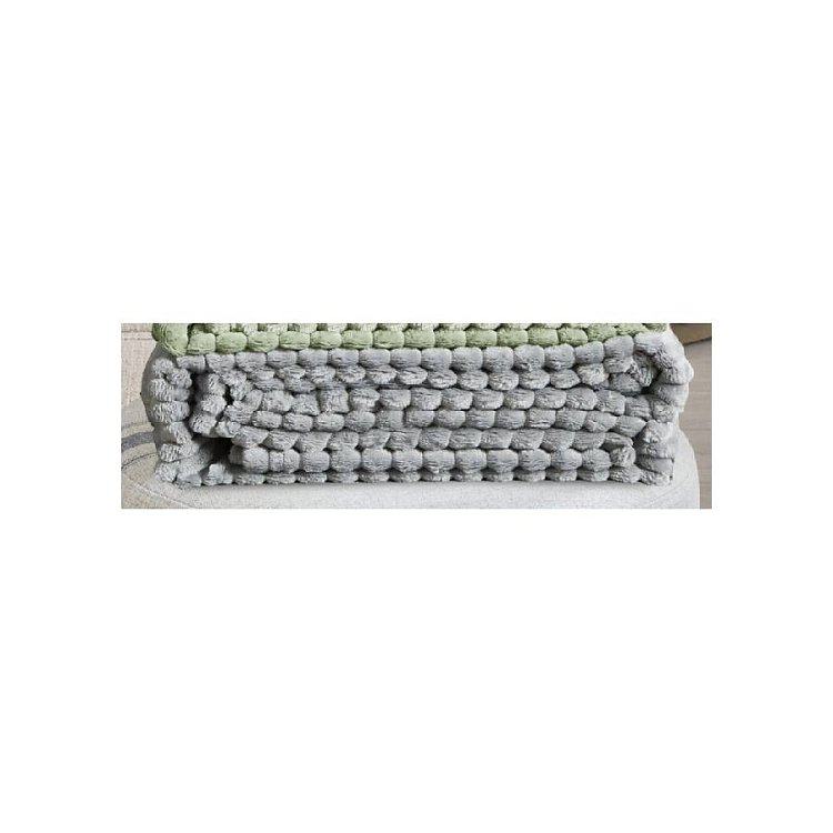 Κουβέρτα Ριχτάρι Edward 150x220cm Ανοιχτό Γκρι