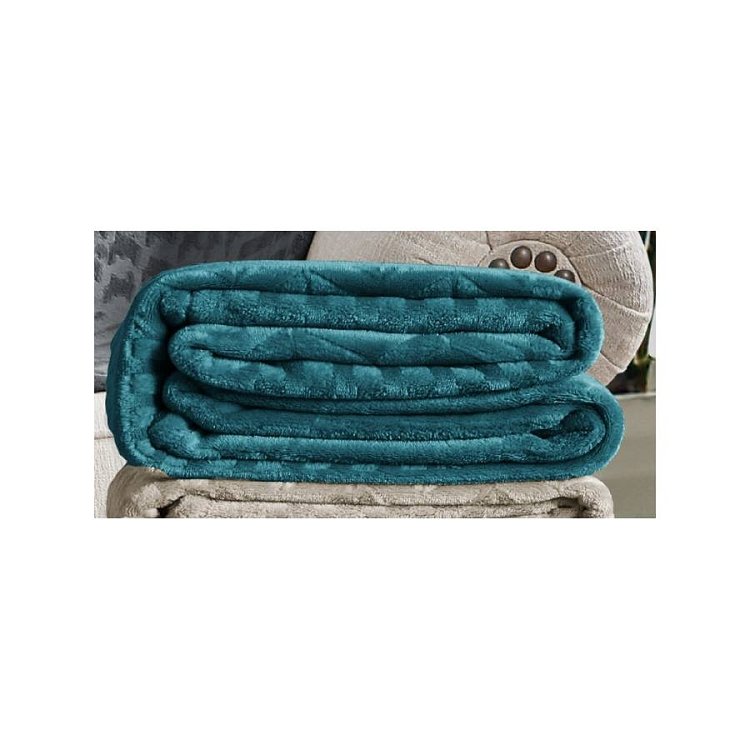 Κουβέρτα Ριχτάρι Karl 150x220cm Emerald
