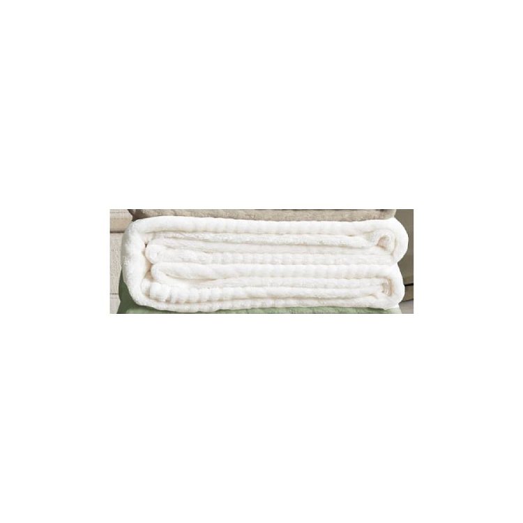 Κουβέρτα Ριχτάρι Haris 150x220cm Κρεμ