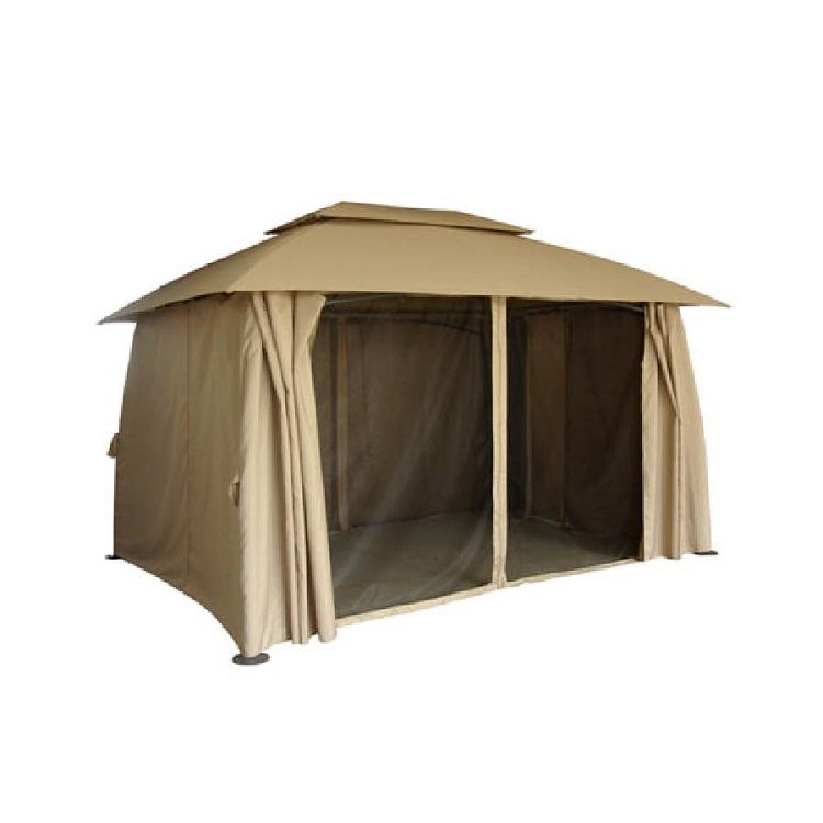 Κιόσκι Gazebo 3x4m Εκρού-Ανθρακί 5286G 200-94-006