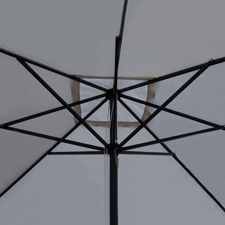 Ομπρέλα Κήπου Τετράγωνη 3x3m 5466G εκρού 200-82-047