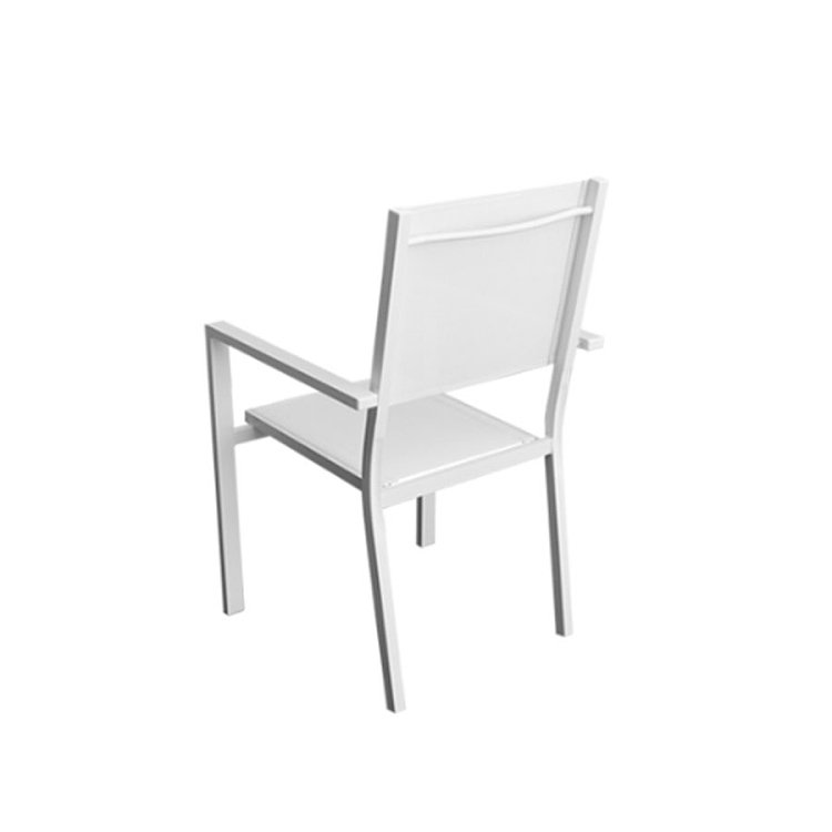 Πολυθρόνα Αλουμινίου Ellen Λευκό 5468G 200-71-004