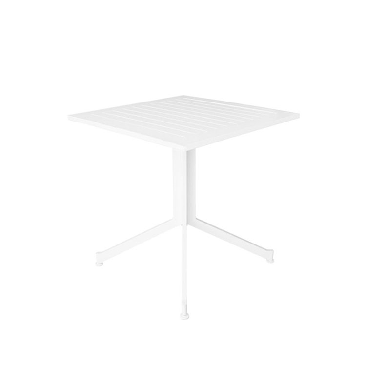 Τραπέζι Αλουμινίου Madison Λευκό 70x70x72 5478G 200-58-023