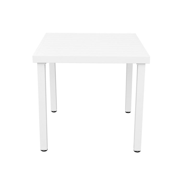 Τραπέζι Αλουμινίου Madison Λευκό 80x80x75 5480G 200-58-019