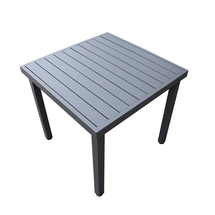 Τραπέζι Αλουμινίου Madison Ανθρακί 80x80x75 5481G 200-58-020