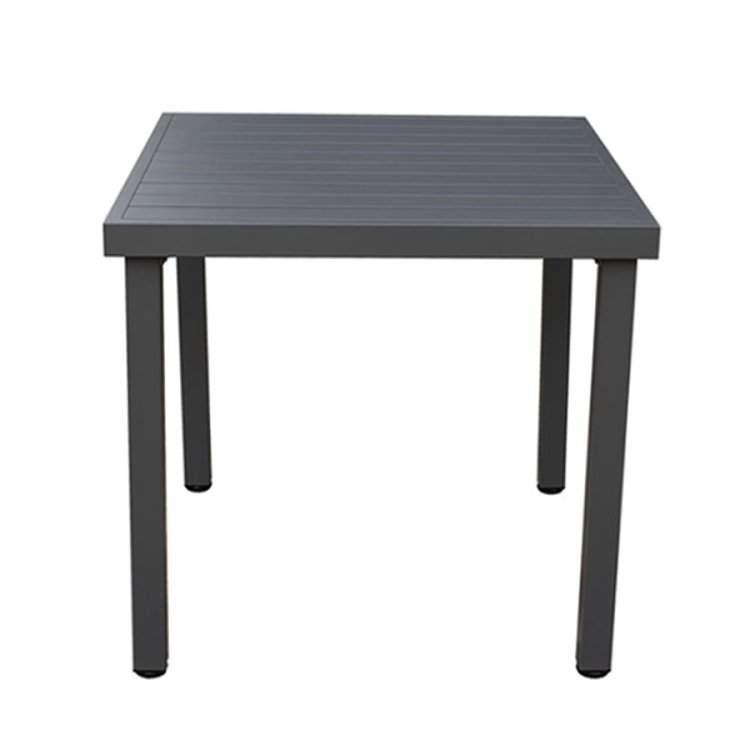 Τραπέζι Αλουμινίου Madison Ανθρακί 80x80x75 5481G 200-58-020