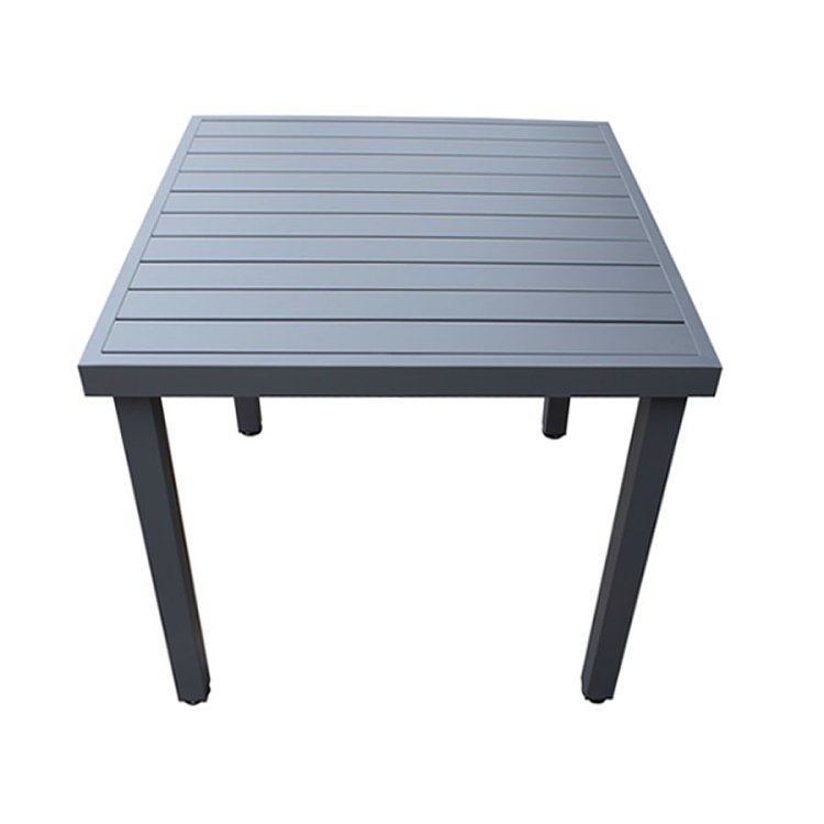 Τραπέζι Αλουμινίου Madison Ανθρακί 80x80x75 5481G 200-58-020