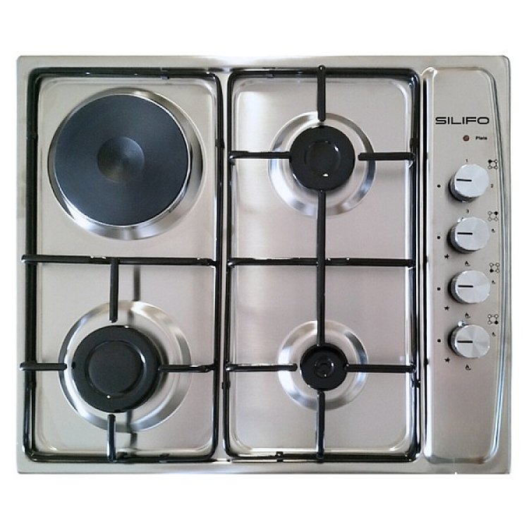 Σετ SILIFO SF6850BOI & SF6100 & SF6683 Φούρνος 83lt, Μικτή Εστία & Απορροφητήρας 93616 (4 Έτη Εγγύηση)