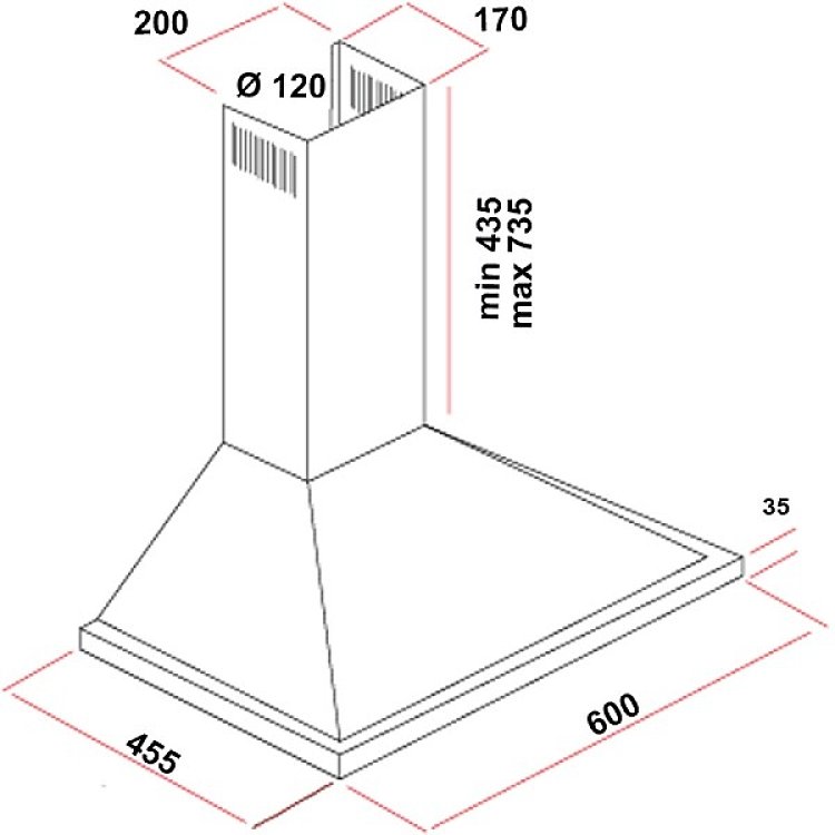 Σετ MULTIHOME MH-6165 Κουζίνα & SILIFO SF6651 Απορροφητήρας Καμινάδα 92691