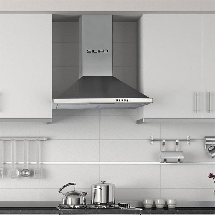 Σετ SILIFO SF6855BOI & SF6100 & SF6619 Φούρνος 76lt, Μικτή Εστία & Απορροφητήρας 93507 (4 Έτη Εγγύηση)