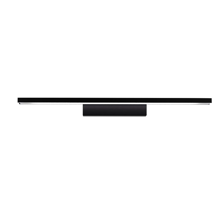 Φωτιστικό Τοίχου Led 12W 4000K Μαύρο 60x8.5x5cm HU-HJ8045