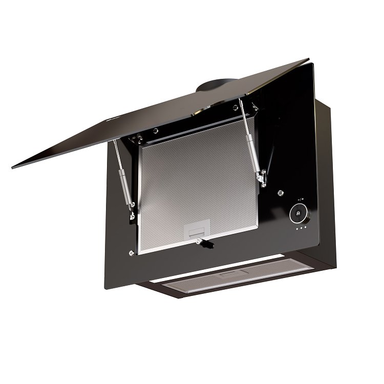 THERMOGATZ TGC 650 WALL Απορροφητήρας Καμινάδα 60cm Μαύρο 04.400.225