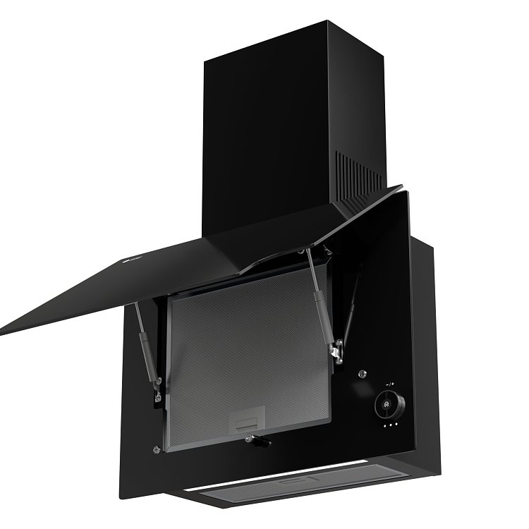THERMOGATZ TGC 650 WALL Απορροφητήρας Καμινάδα 60cm Μαύρο 04.400.225
