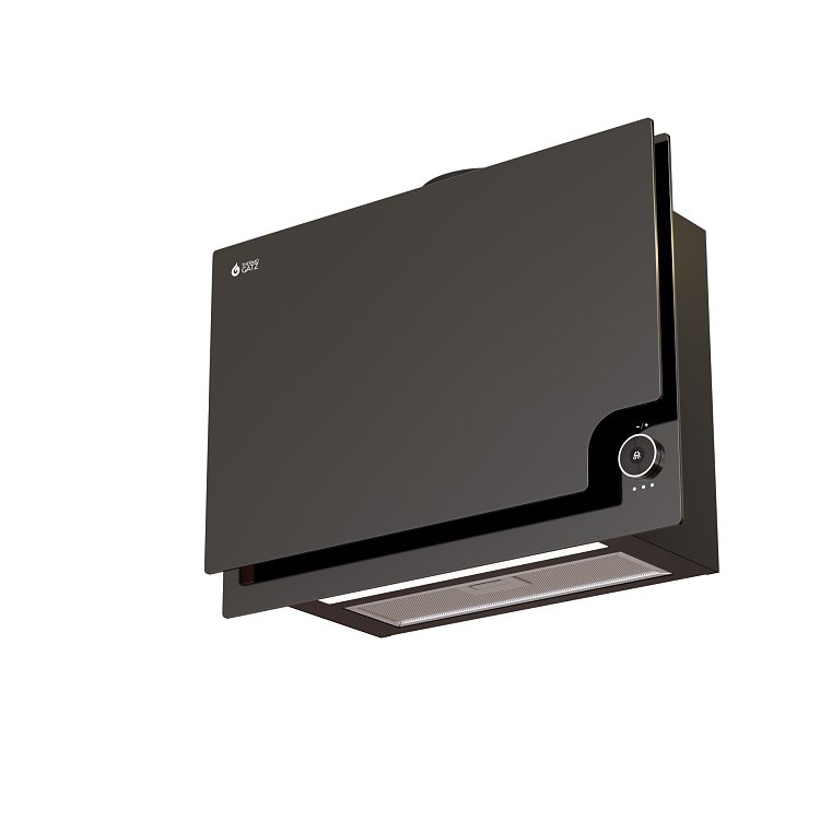 THERMOGATZ TGC 650 WALL Απορροφητήρας Καμινάδα 60cm Μαύρο 04.400.225