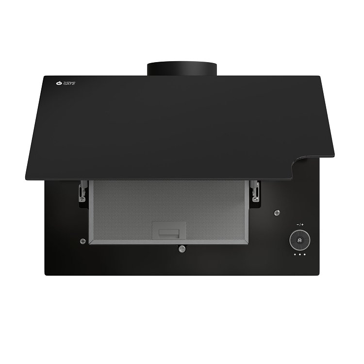 THERMOGATZ TGC 650 WALL Απορροφητήρας Καμινάδα 60cm Μαύρο 04.400.225