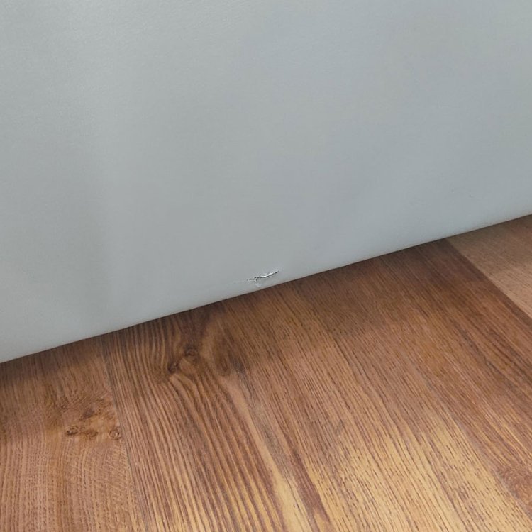 Υπόστρωμα Κρεβατιού Τεχνόδερμα Γκρι 90x200