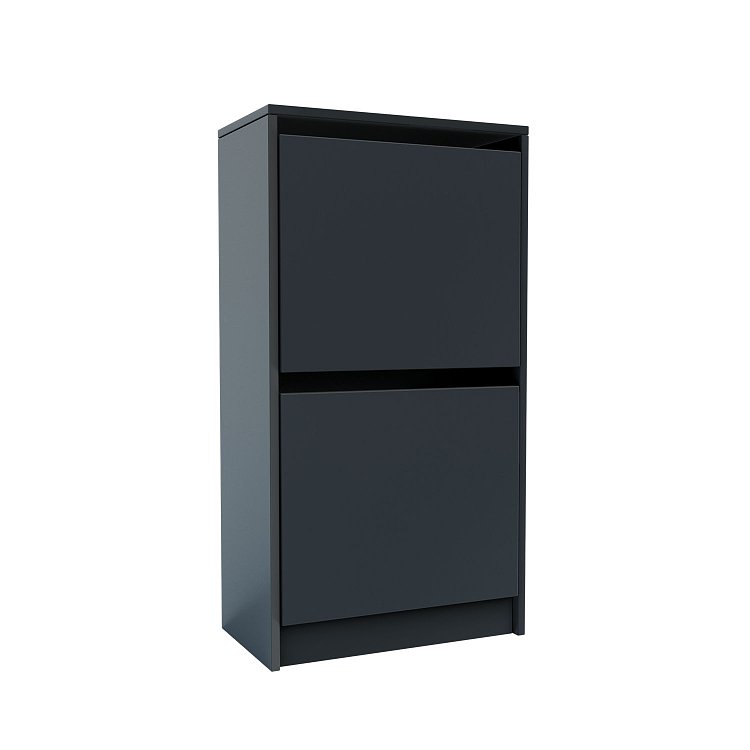 Παπουτσοθήκη Rolf Γραφίτης 50x28x94cm GR-ROLF