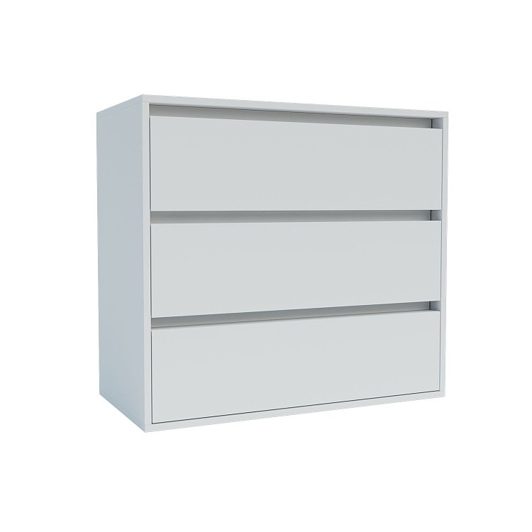 Συρταριέρα Idea Λευκό 80x42x76cm GR-IDEACHEST8076