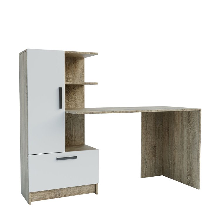 Γραφείο Standart Σονόμα Λευκό 150x59x120εκ GR-STANDARDDESK