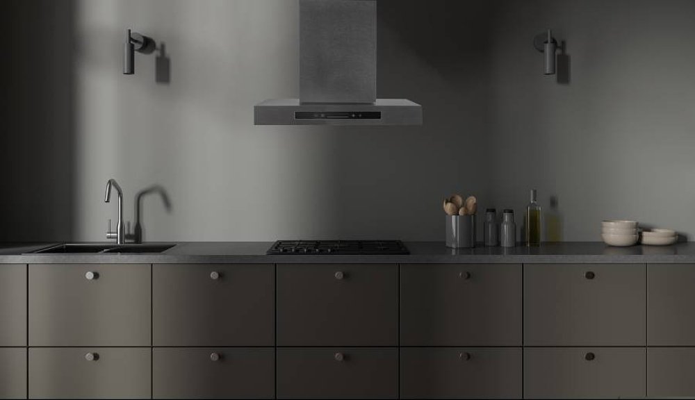 DAVOLINE METRIC PRO IX 90 Απορροφητήρας Καμινάδα 90cm Inox 801012120