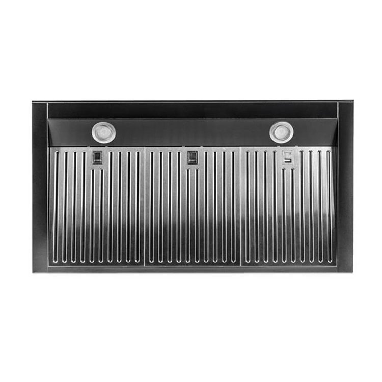 DAVOLINE RAVEN PRO BLACK 90 Απορροφητήρας Καμινάδα 90cm Μαύρο 801012123