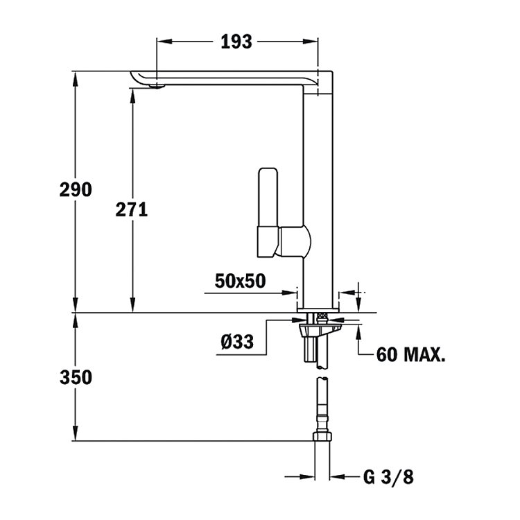 Μπαταρία Κουζίνας TEKA Fo 915 Χρώμιο B.539.XP 629150210