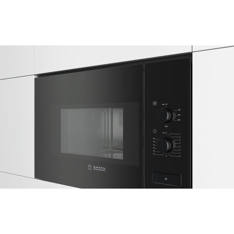 Bosch BFL520MB0 Εντοιχιζόμενος Φούρνος Μικροκυμάτων 20lt Μαύρο