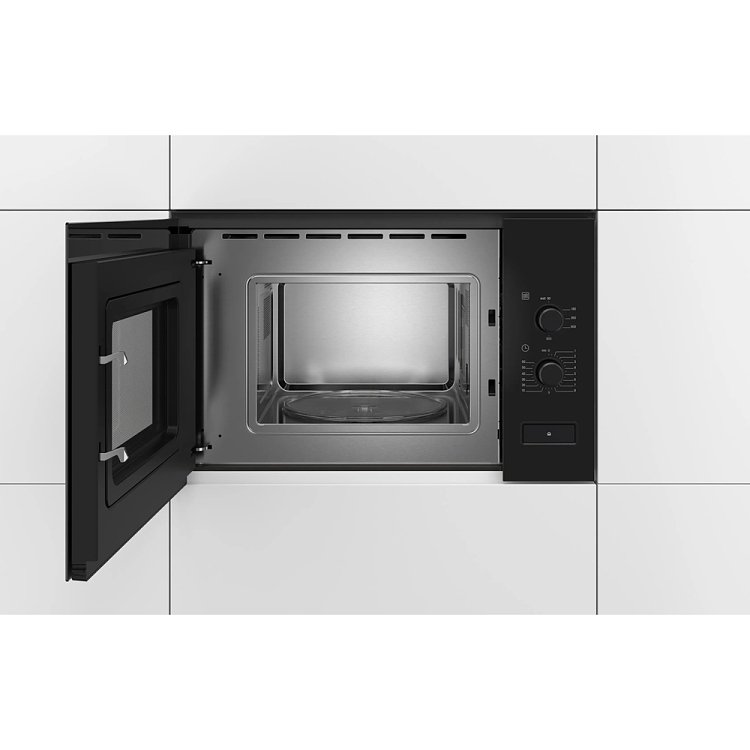 Bosch BFL520MB0 Εντοιχιζόμενος Φούρνος Μικροκυμάτων 20lt Μαύρο