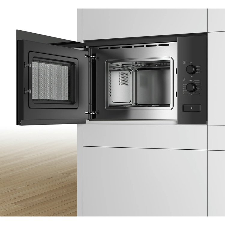 Bosch BFL520MB0 Εντοιχιζόμενος Φούρνος Μικροκυμάτων 20lt Μαύρο