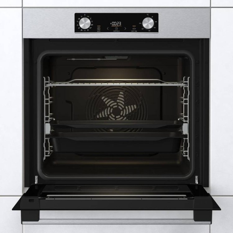 GORENJE BOS6737E13X Φούρνος άνω Πάγκου 77lt Inox (4 Έτη Εγγύηση)