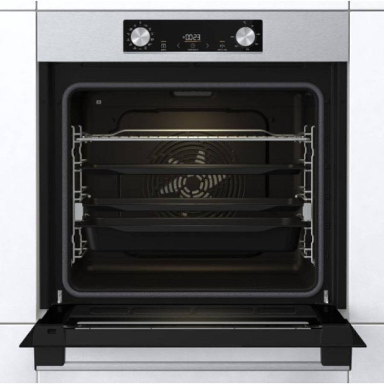 GORENJE BPS6737E14X Φούρνος άνω Πάγκου 77lt Inox 034019301 (4 Έτη Εγγύηση)