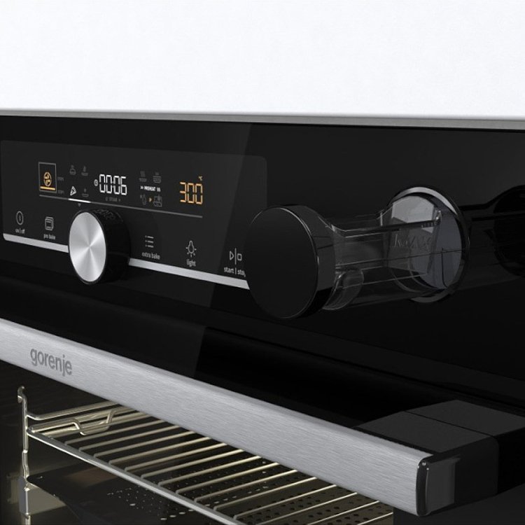 GORENJE BPSAX6747A08BGWI Φούρνος άνω Πάγκου 77lt Μαύρος (4 Έτη Εγγύηση)