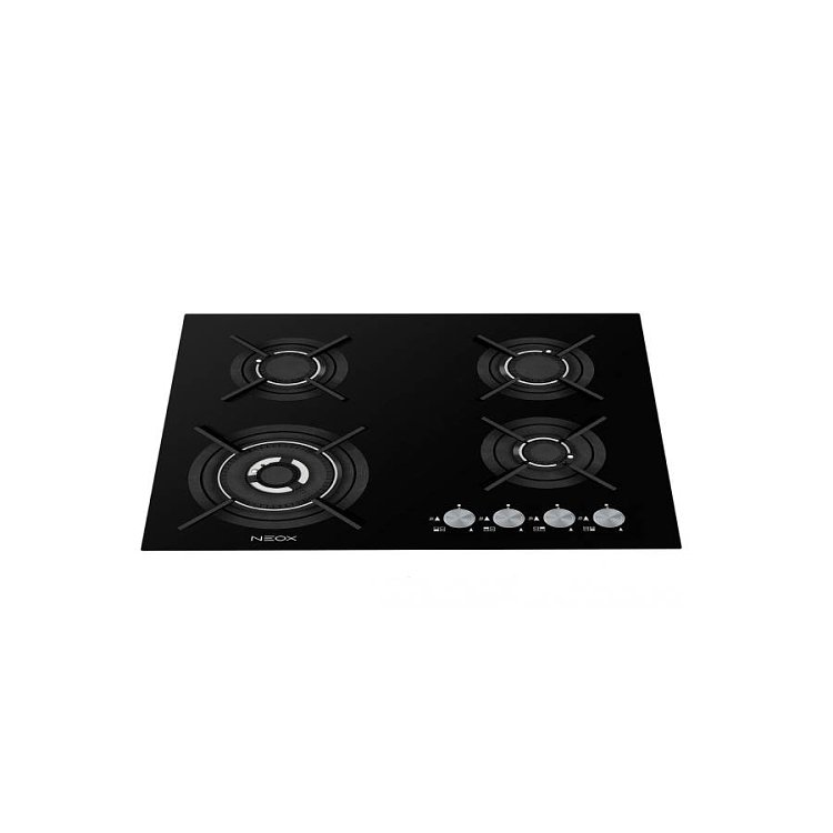 NEOX CL604VTIL GN Εστία Φυσικού Αερίου 60cm Μαύρη
