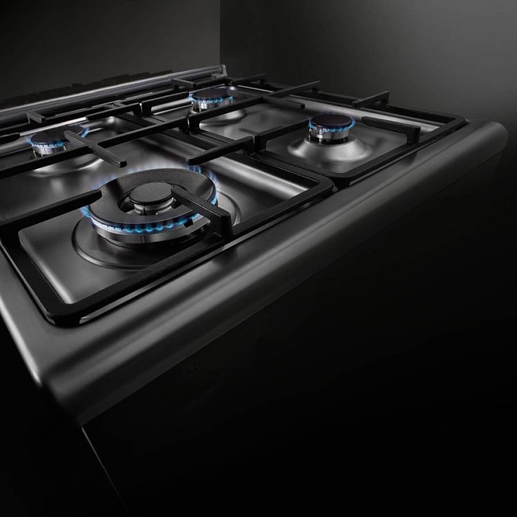 LA GERMANIA CLS6 4C 81 B X GN Κουζίνα Φυσικού Αερίου 60cm Inox