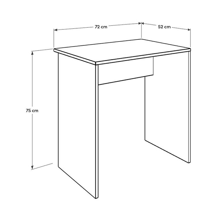 Γραφείο Dynamic light sonoma 72x75x52 CMS-401-ZR-1
