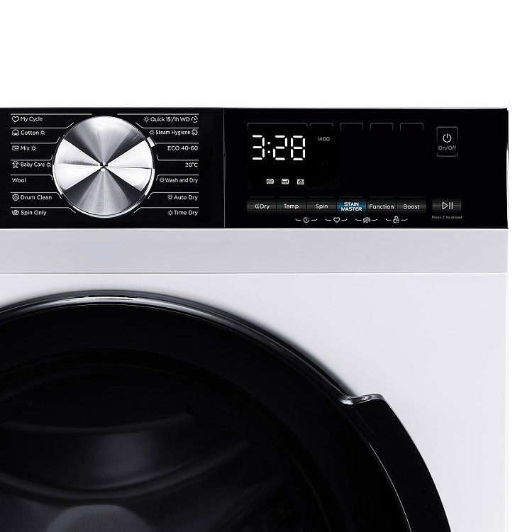 Crown CWD86140BLDC Πλυντήριο Στεγνωτήριο Λευκό 8/6kg