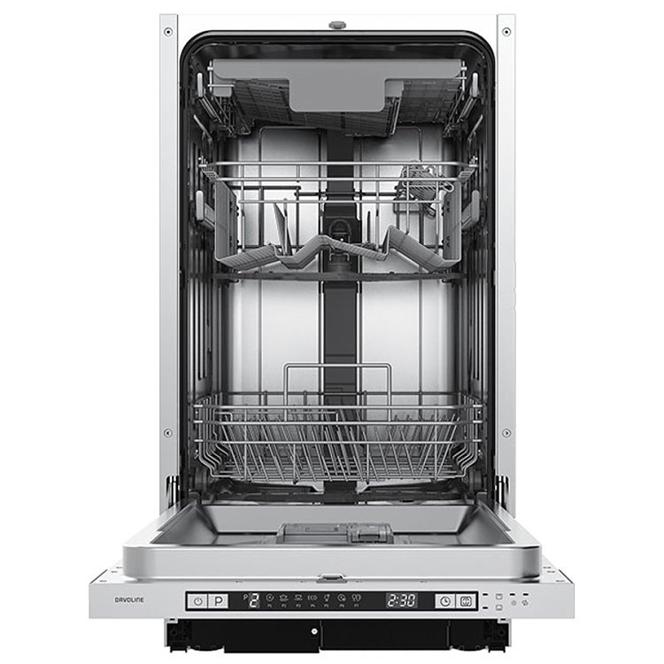 DAVOLINE DDW 1045E Εντοιχιζόμενο Πλυντήριο Πιάτων 45cm 801228002