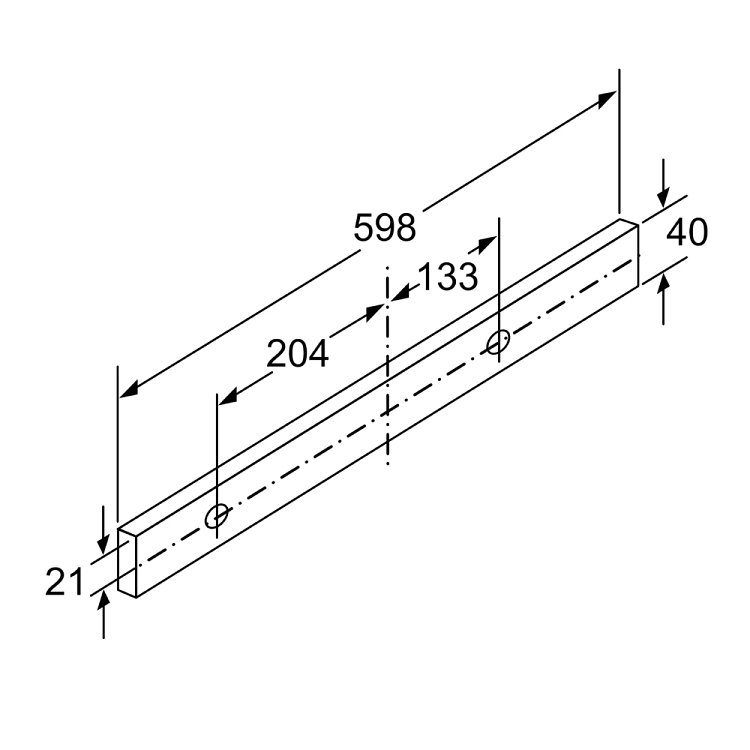 Bosch DFM064W55 Απορροφητήρας Συρόμενος 60cm Inox