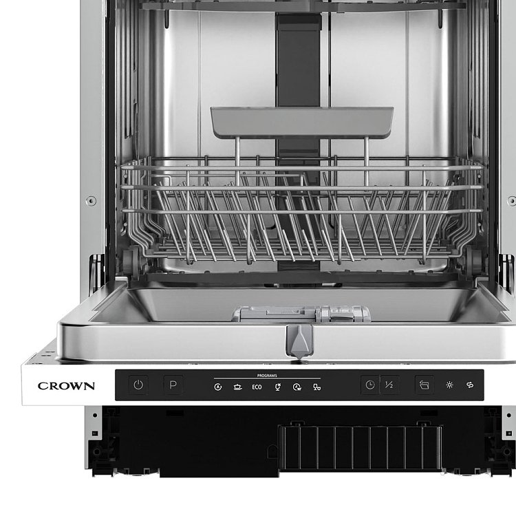 Crown DWC4563BI Εντοιχιζόμενο Πλυντήριο Πιάτων 45cm