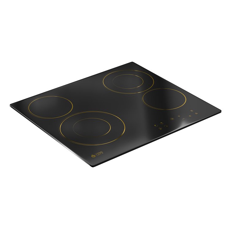THERMOGATZ TGC 4604 GL Εστία Κεραμική 60cm Μαύρη 04.405.218