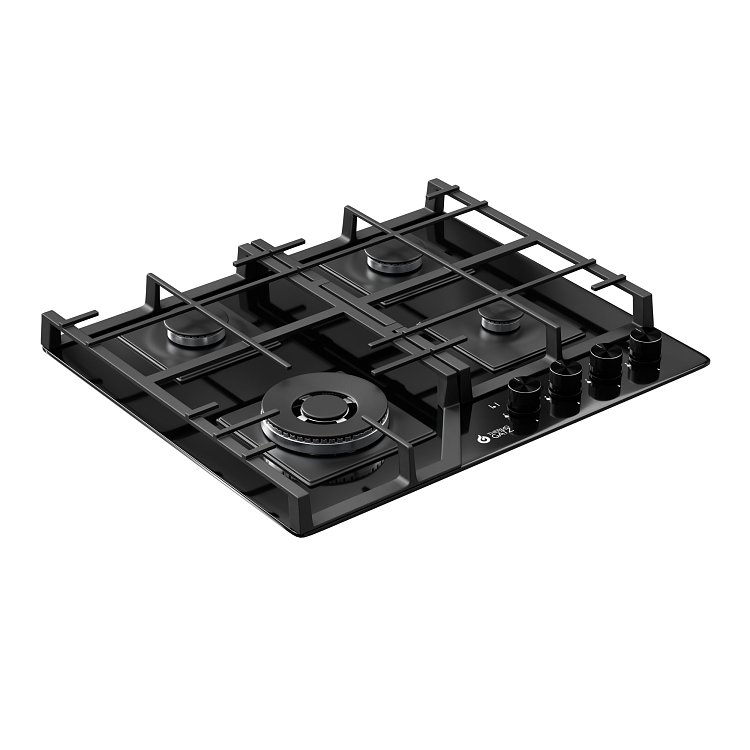 THERMOGATZ TGC 1460 GL Εστία Υγραερίου 60cm Μαύρη 04.405.133