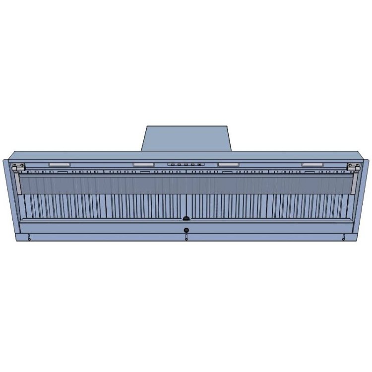 AIRFORCE F300 NoDrop IX/A/120 Μηχανισμός Απορρόφησης 120 cm Inox