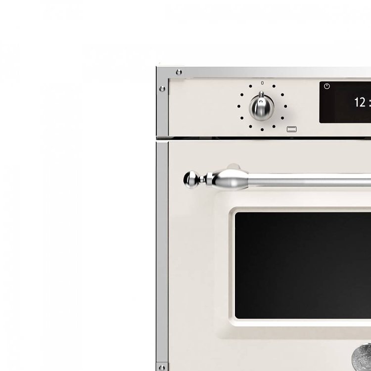 BERTAZZONI F45 7 HER MW T AX Εντοιχιζόμενος Φούρνος Μικροκυμάτων 38lt Μπεζ