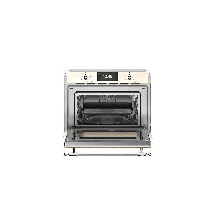 BERTAZZONI F45 7 HER MW T AX Εντοιχιζόμενος Φούρνος Μικροκυμάτων 38lt Μπεζ